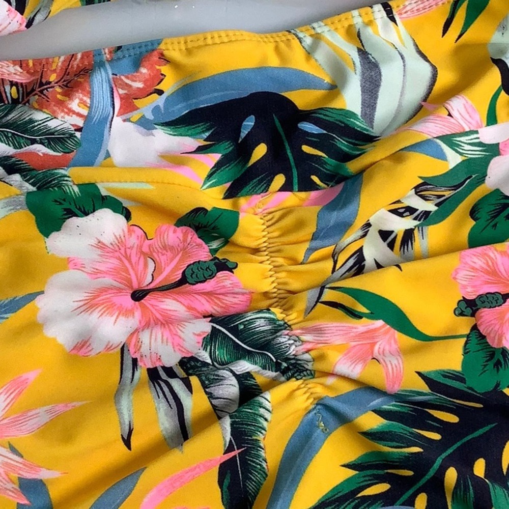 Beach Joy Bikini Tropical High waisted bikini size small NWT - Picture 11 of 16